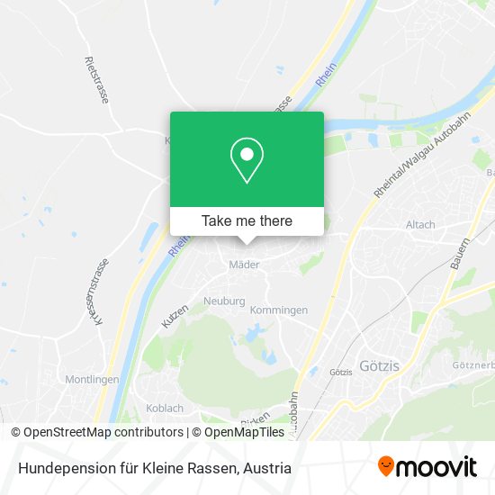 Hundepension für Kleine Rassen map