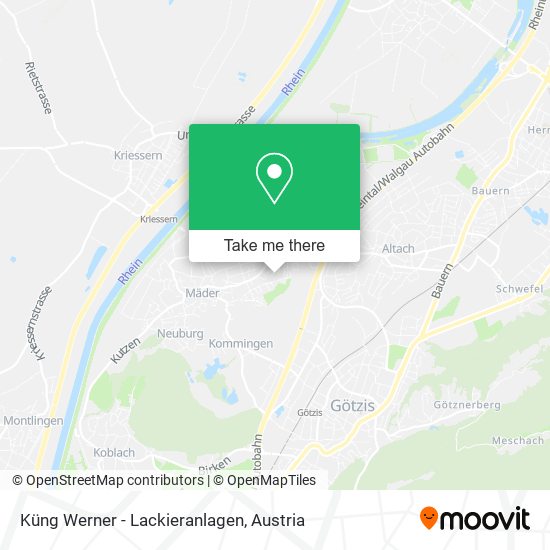 Küng Werner - Lackieranlagen map