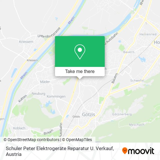 Schuler Peter Elektrogeräte Reparatur U. Verkauf map
