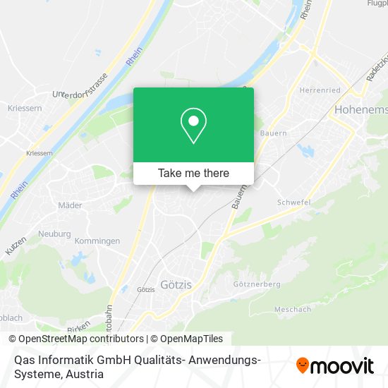 Qas Informatik GmbH Qualitäts- Anwendungs-Systeme map