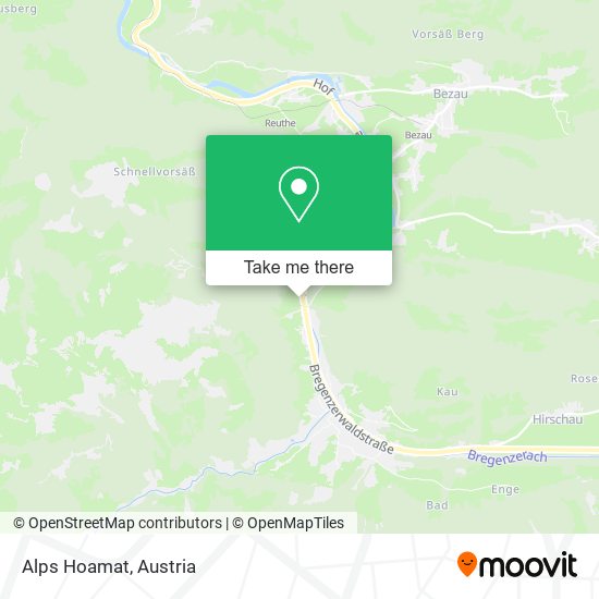 Alps Hoamat map