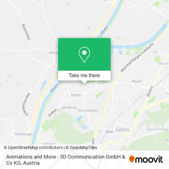 Animations and More - 3D Communication GmbH & Co KG map