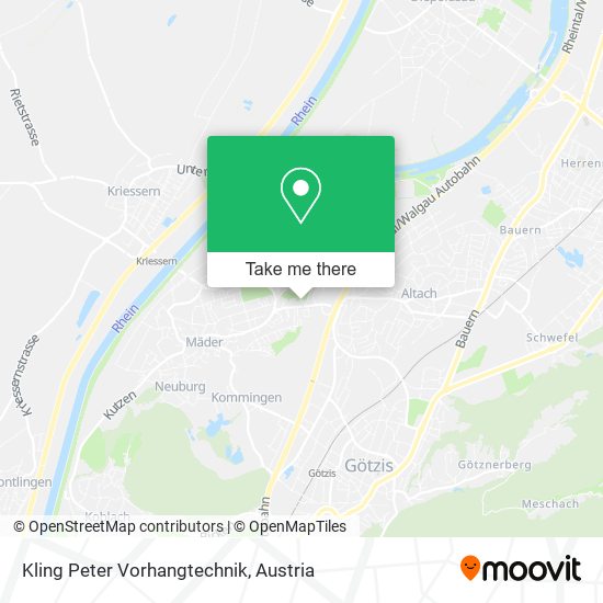 Kling Peter Vorhangtechnik map