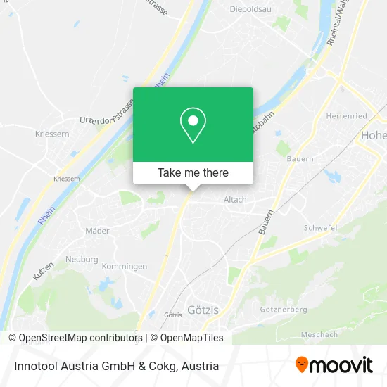 Innotool Austria GmbH & Cokg map
