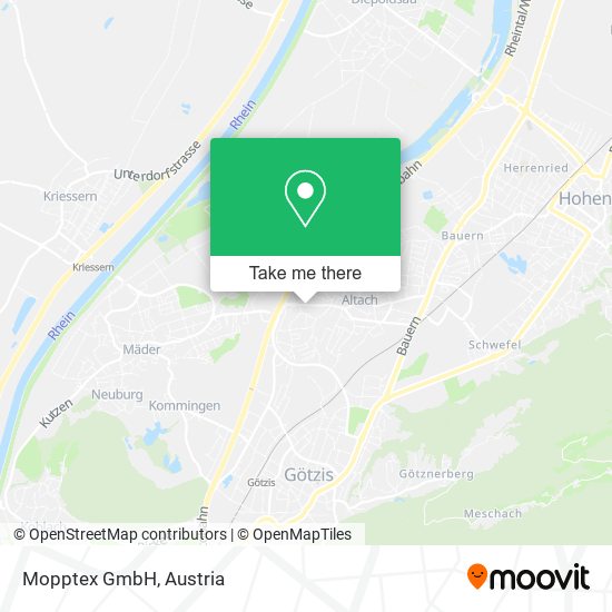 Mopptex GmbH map