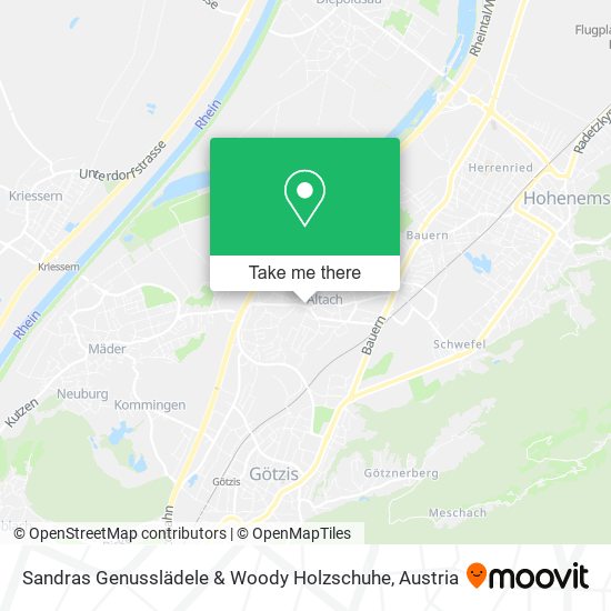 Sandras Genusslädele & Woody Holzschuhe map