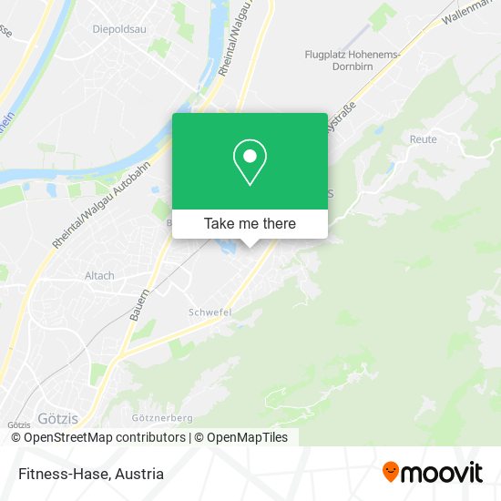 Fitness-Hase map