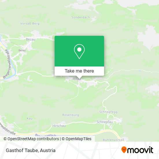 Gasthof Taube map