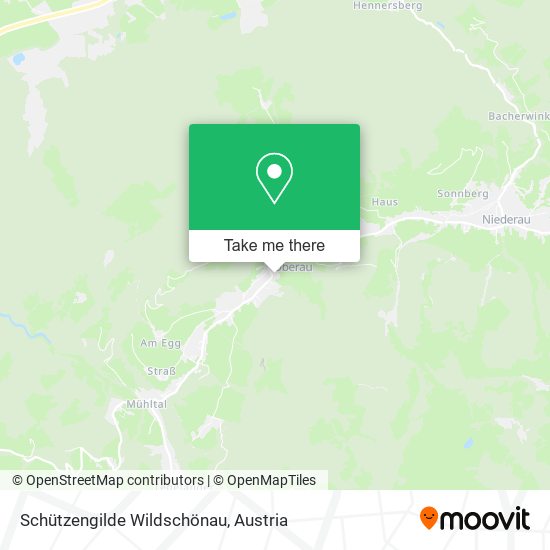 Schützengilde Wildschönau map