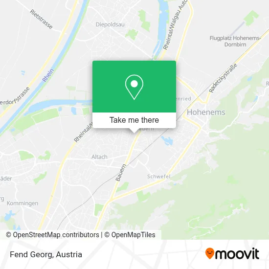 Fend Georg map