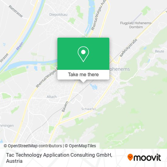 Tac Technology Application Consulting GmbH map