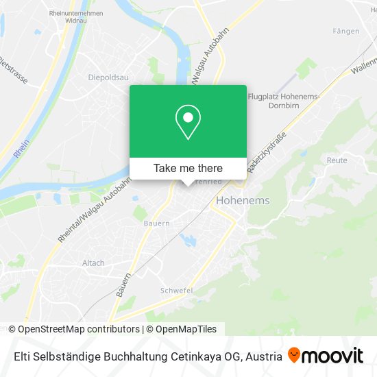 Elti Selbständige Buchhaltung Cetinkaya OG map