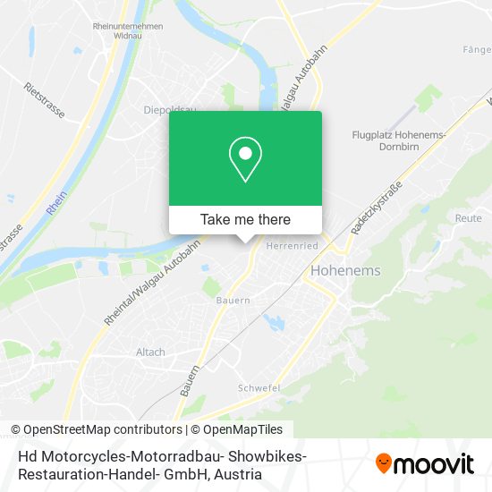 Hd Motorcycles-Motorradbau- Showbikes-Restauration-Handel- GmbH map
