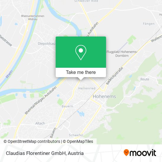 Claudias Florentiner GmbH map