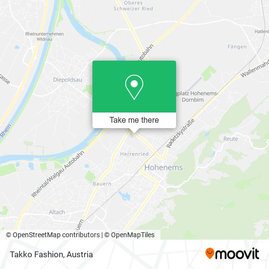 Takko Fashion map