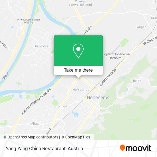 Yang Yang China Restaurant map