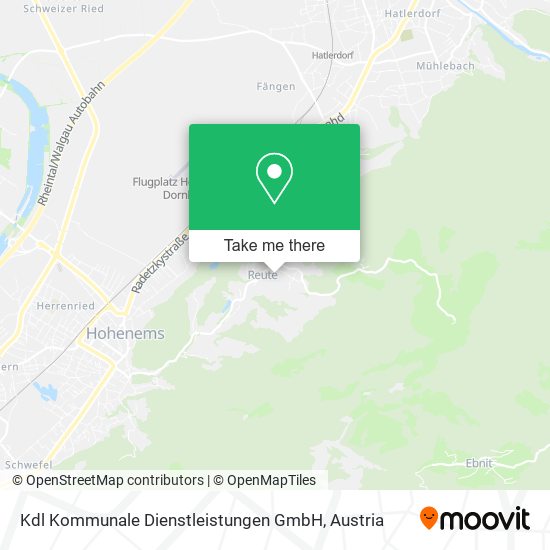 Kdl Kommunale Dienstleistungen GmbH map