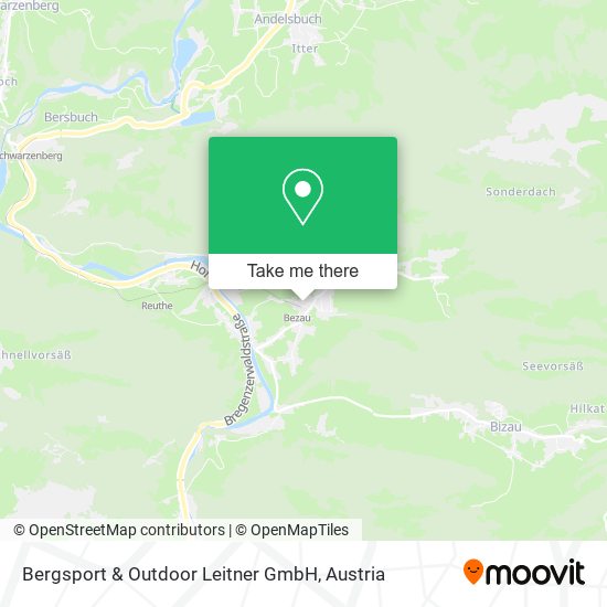 Bergsport & Outdoor Leitner GmbH map