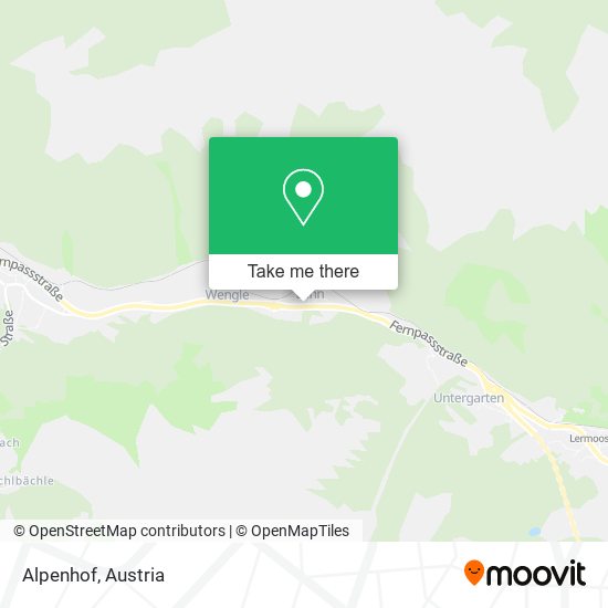 Alpenhof map