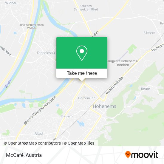 McCafé map