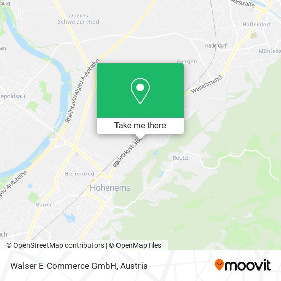 Walser E-Commerce GmbH map