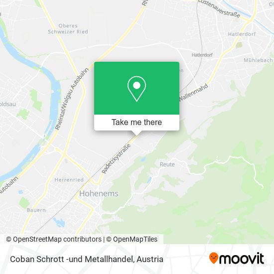 Coban Schrott -und Metallhandel map