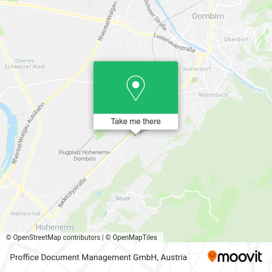 Proffice Document Management GmbH map