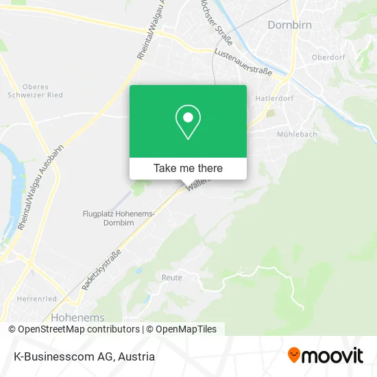 K-Businesscom AG map