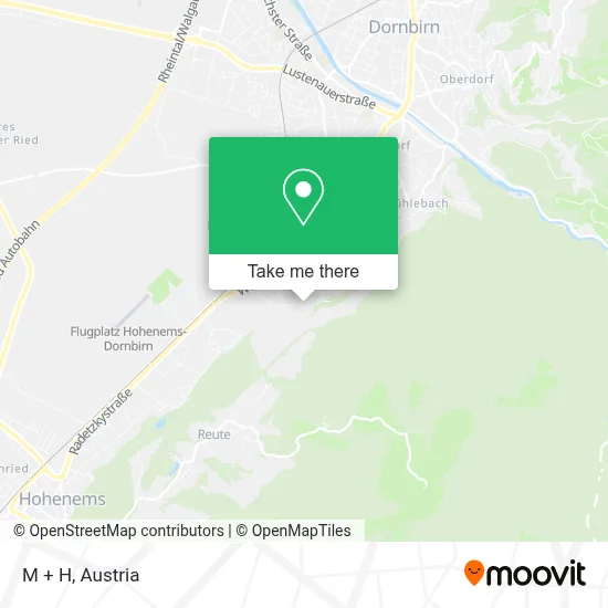 M + H map
