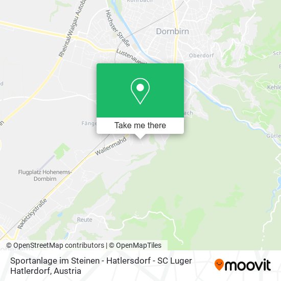 Sportanlage im Steinen - Hatlersdorf - SC Luger Hatlerdorf map