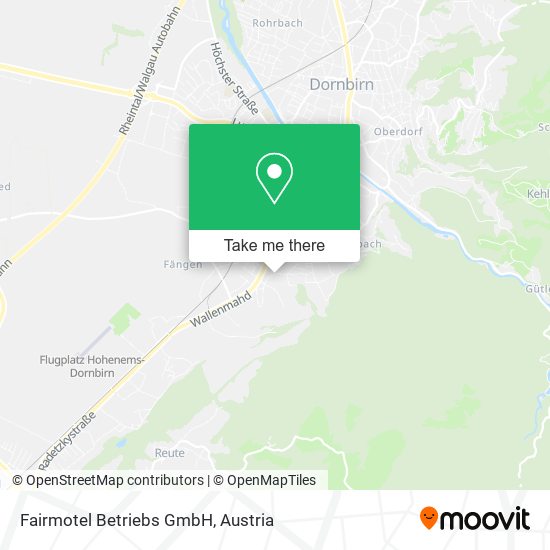 Fairmotel Betriebs GmbH map