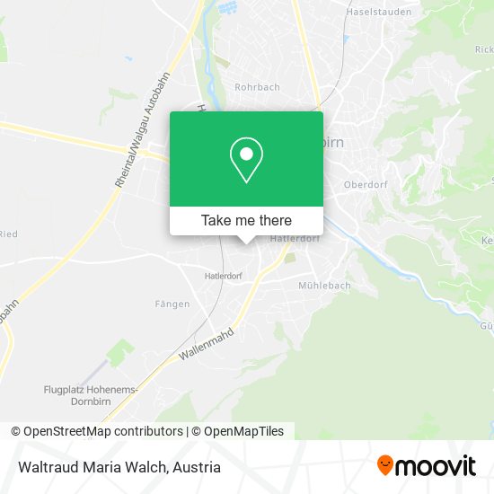 Waltraud Maria Walch map