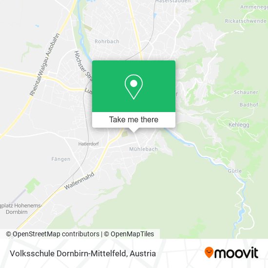Volksschule Dornbirn-Mittelfeld map