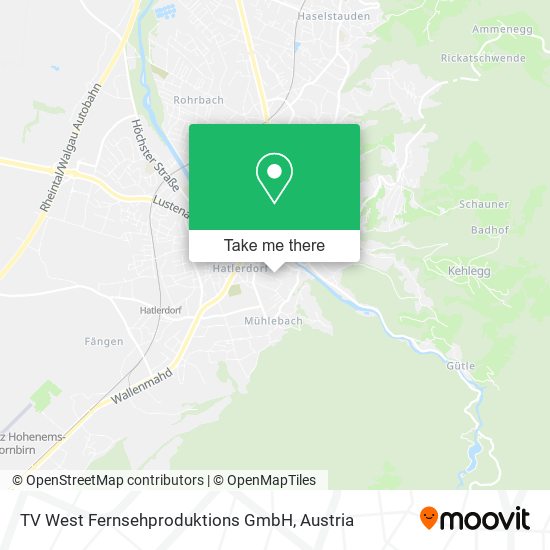TV West Fernsehproduktions GmbH map