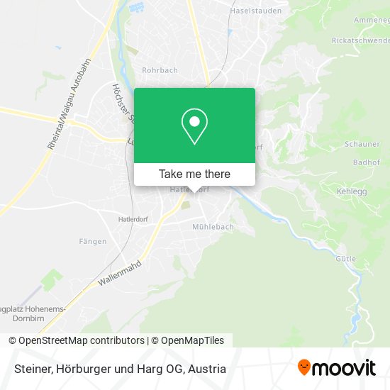 Steiner, Hörburger und Harg OG map