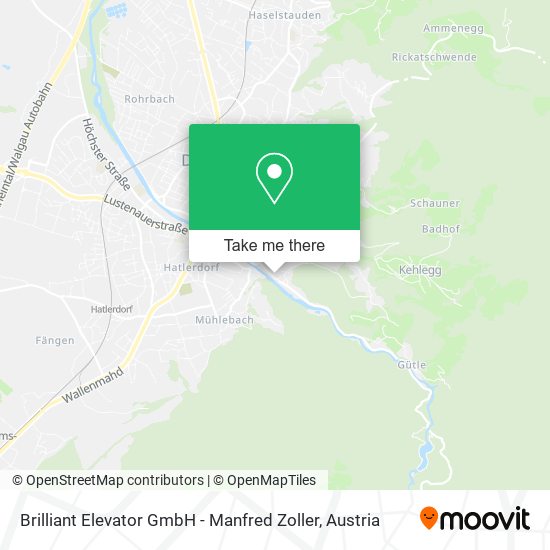 Brilliant Elevator GmbH - Manfred Zoller map