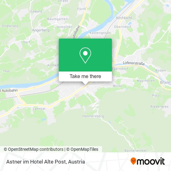 Astner im Hotel Alte Post map