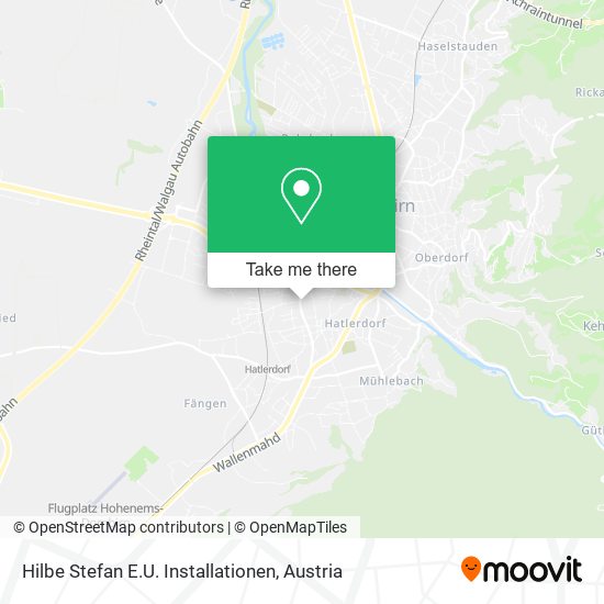 Hilbe Stefan E.U. Installationen map