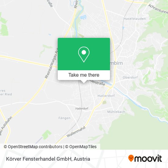 Körver Fensterhandel GmbH map