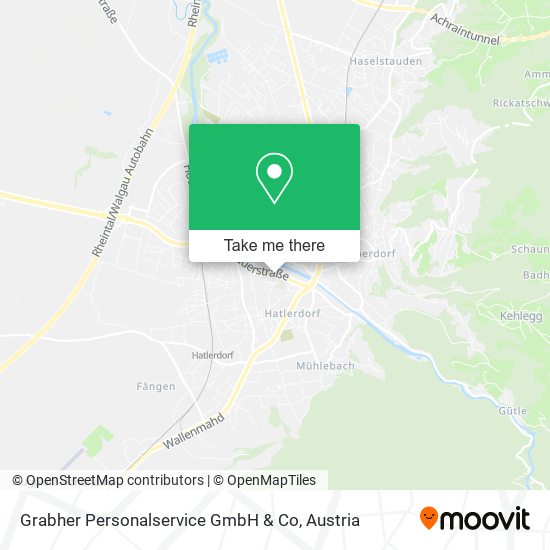 Grabher Personalservice GmbH & Co map