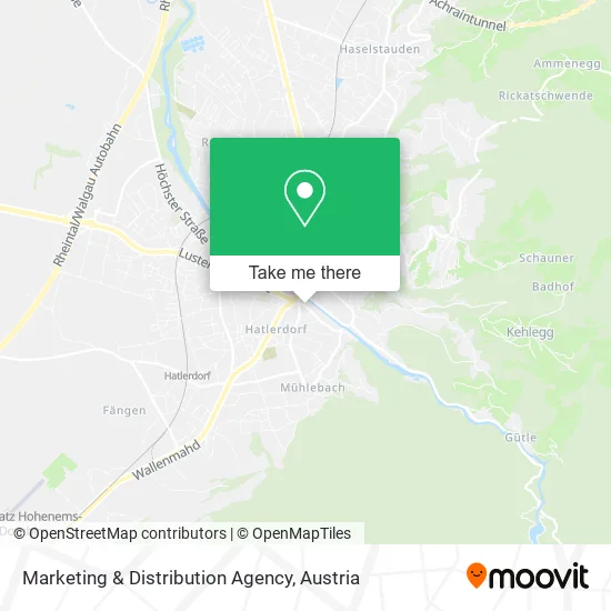 Marketing & Distribution Agency map
