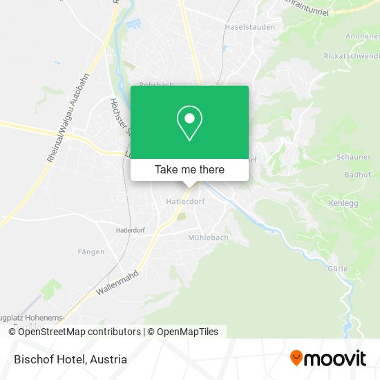 Bischof Hotel map