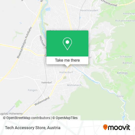 Tech Accessory Store map