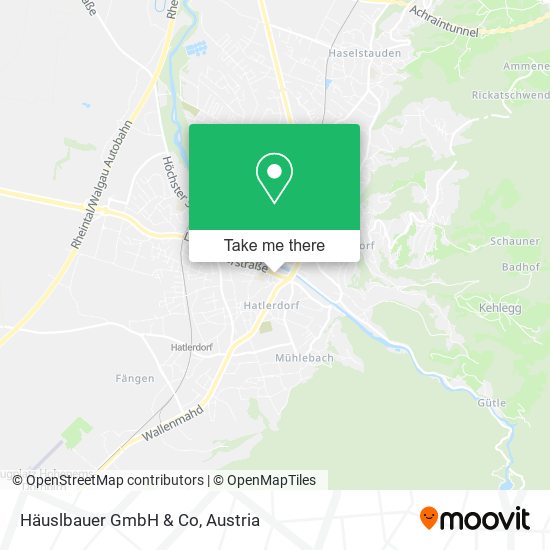 Häuslbauer GmbH & Co map
