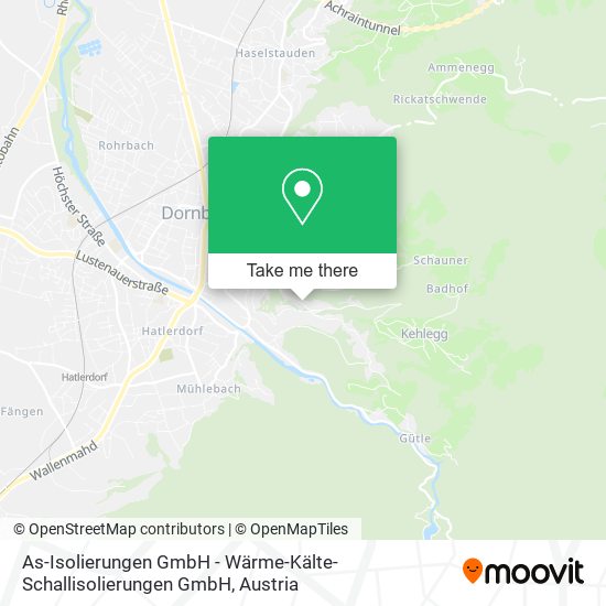 As-Isolierungen GmbH - Wärme-Kälte-Schallisolierungen GmbH map