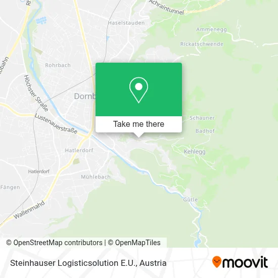 Steinhauser Logisticsolution E.U. map