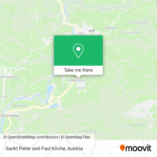 Sankt Peter und Paul Kirche map