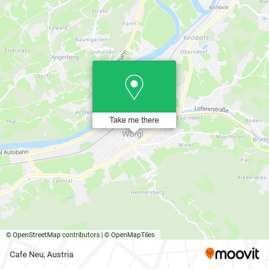 Cafe Neu map