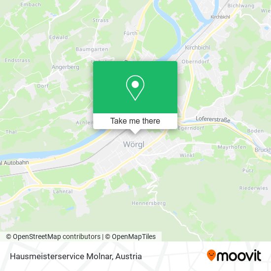 Hausmeisterservice Molnar map