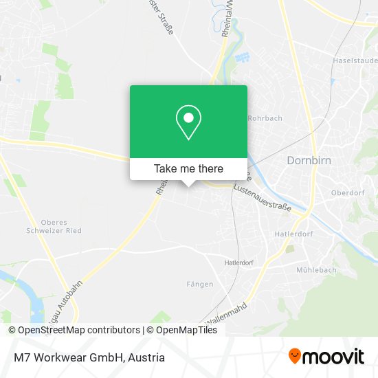 M7 Workwear GmbH map